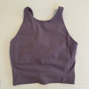 Lululemon Align High Neck Tank Top Size 6 Dusty Mauve Color